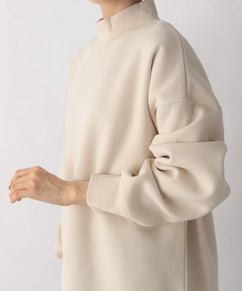 LOWRYS FARM（ローリーズファーム）の「ウラケキモウハイネックＬＳ　239416（スウェット・レディース・アイボリー/チャコールグレー/ダークブラウン/ブルー・FREE）」の15枚目の写真