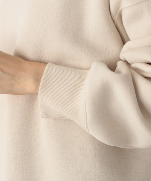 LOWRYS FARM（ローリーズファーム）の「ウラケキモウハイネックＬＳ　239416（スウェット・レディース・アイボリー/チャコールグレー/ダークブラウン/ブルー・FREE）」の14枚目の写真