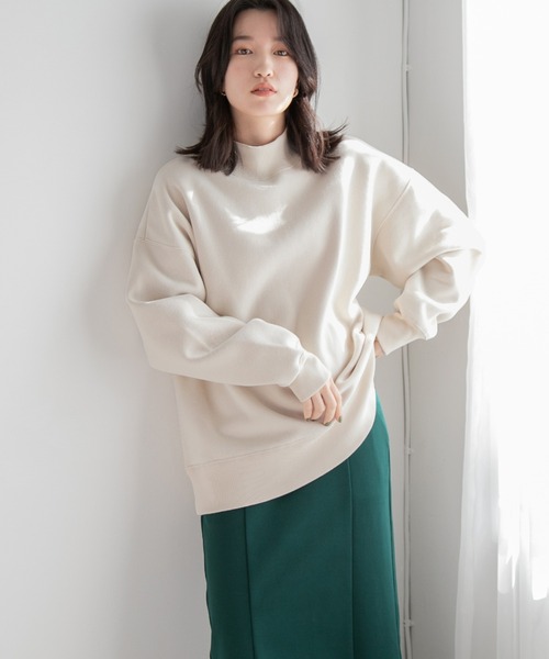 LOWRYS FARM（ローリーズファーム）の「ウラケキモウハイネックＬＳ　239416（スウェット・レディース・アイボリー/チャコールグレー/ダークブラウン/ブルー・FREE）」の22枚目の写真