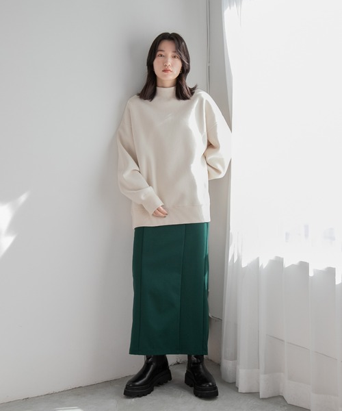 LOWRYS FARM（ローリーズファーム）の「ウラケキモウハイネックＬＳ　239416（スウェット・レディース・アイボリー/チャコールグレー/ダークブラウン/ブルー・FREE）」の20枚目の写真