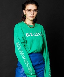 MAISON SPECIAL | 【COLLABORATION ITEM】SELENAHELIOS/セレナヘリオス ROUTINEロングTシャツ【MAISON SPECIAL/メゾンスペシャル】(Tシャツ/カットソー)