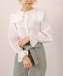 OLIVE des OLIVE | スクエアセーラーカラーブラウス(シャツ/ブラウス)