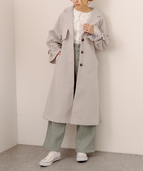 OLIVE des OLIVE（オリーブデオリーブ）の「スクエアセーラーカラーブラウス（シャツ/ブラウス・レディース・アイボリー/オフホワイト/ブラック/ホワイト・FREE）」の11枚目の写真