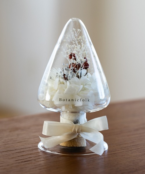 mysty woman（ミスティウーマン）の「クリスマスボトルツリー 256526（インテリア雑貨・レディース・ホワイト/グリーン・FREE）」の2枚目の写真