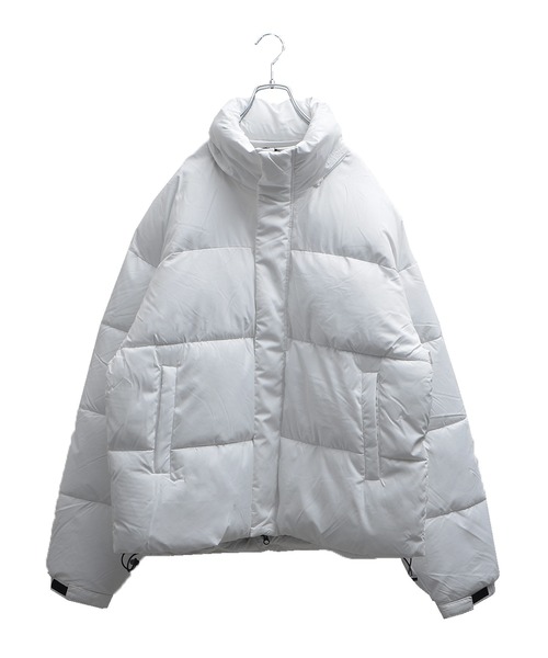 MinoriTY(マイノリティ)の「オーバーサイズ 中綿ブルゾン スタンド ドロップショルダージャケット(ダウンジャケット/コート・メンズ・ホワイト/ブラック/ブルー/グレー・M/L/XL)」の20枚目の写真