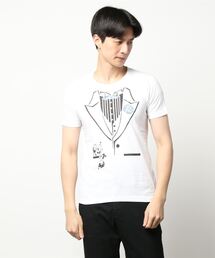 THE PENNY（ザペニー）の「TUXEDO タキシードプリントTシャツ（Tシャツ/カットソー）」