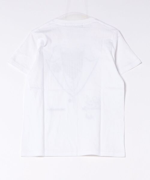 THE PENNY(ザペニー)の「TUXEDO タキシードプリントTシャツ(Tシャツ/カットソー・メンズ・ホワイト/ブラック・MEDIUM)」の3枚目の写真