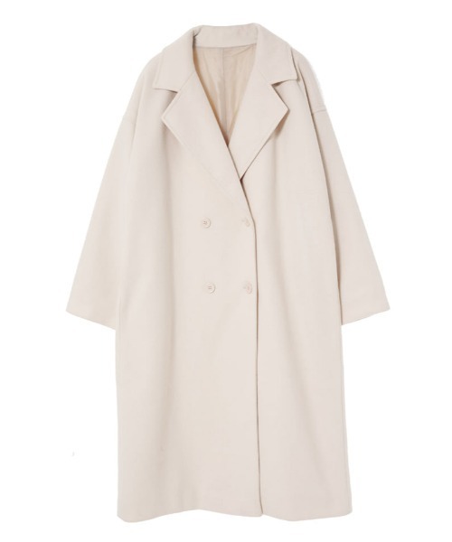 fifth(フィフス)の「ダブルチェスターコート(チェスターコート・レディース・ブラウン/ライトベージュ・SMALL/MEDIUM)」の7枚目の写真