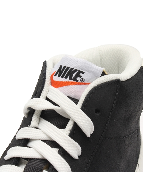NIKE（ナイキ）の「メンズ ナイキ ブレイザー ブレーザー ミッド ビンテージ NIKE BLAZER MID PRM VNTG 638261（スニーカー・メンズ・ブラック/グレー・27cm/26.5cm/27.5cm/28cm）」の8枚目の写真