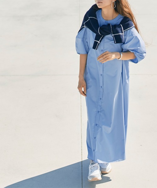 titivate(ティティベイト)の「デザインステッチゆるニットカーディガン(カーディガン/ボレロ・レディース・ネイビー/ピンク/アイボリー・S/M)」の17枚目の写真