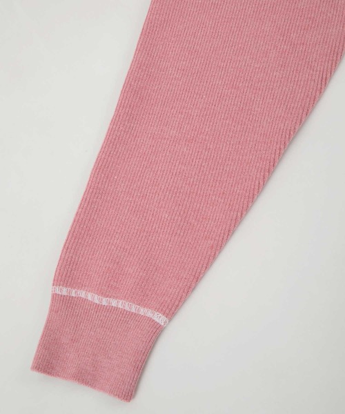 titivate(ティティベイト)の「デザインステッチゆるニットカーディガン(カーディガン/ボレロ・レディース・ネイビー/ピンク/アイボリー・S/M)」の11枚目の写真