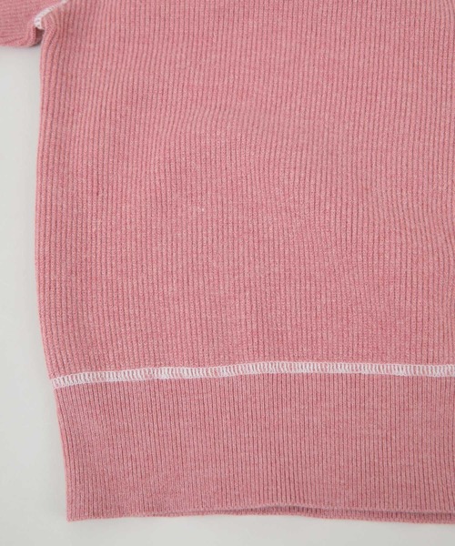 titivate(ティティベイト)の「デザインステッチゆるニットカーディガン(カーディガン/ボレロ・レディース・ネイビー/ピンク/アイボリー・S/M)」の14枚目の写真