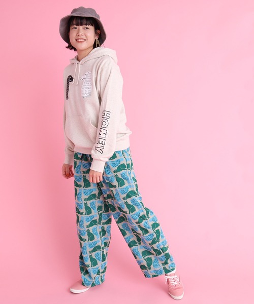 didizizi(ディディジジ)の「トラ猫と黒猫JQ PT(その他パンツ・レディース・ベージュ/グレー・FREE)」の20枚目の写真