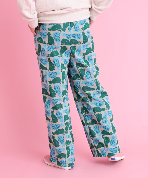 didizizi(ディディジジ)の「トラ猫と黒猫JQ PT(その他パンツ・レディース・ベージュ/グレー・FREE)」の21枚目の写真