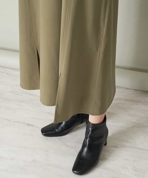 A de a.v.v（アードアー・ヴェ・ヴェ）の「襟刺繍入りワンピース（ワンピース・レディース・ブラック/カーキ・38/36）」の11枚目の写真