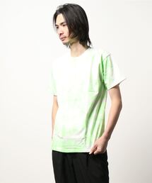 fluorescenceDYE S/S TEE / 半袖 / Tシャツ / トップス / シンプル / カジュアル / 無地 / 総柄 / ユニセックス