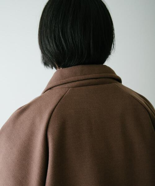 ITEMS URBANRESEARCH(アイテムズ アーバンリサーチ)の「ウールライクメルトン ロングコート(その他アウター・メンズ・ブラウン/ブラック/ベージュ・LARGE/MEDIUM)」の10枚目の写真