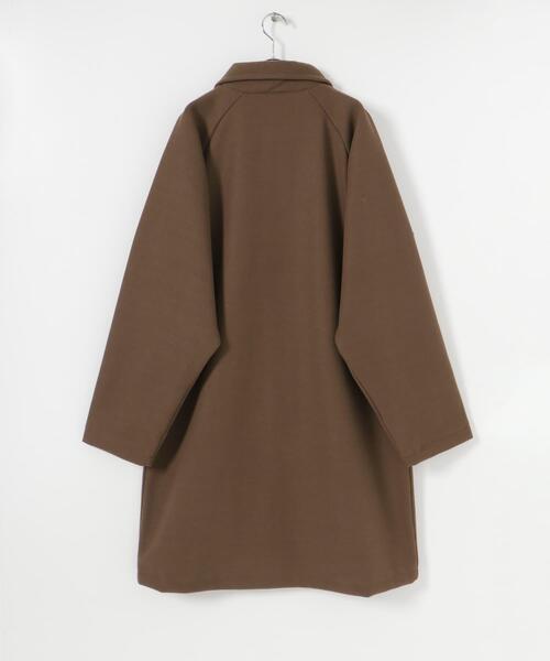 ITEMS URBANRESEARCH(アイテムズ アーバンリサーチ)の「ウールライクメルトン ロングコート(その他アウター・メンズ・ブラウン/ブラック/ベージュ・LARGE/MEDIUM)」の8枚目の写真