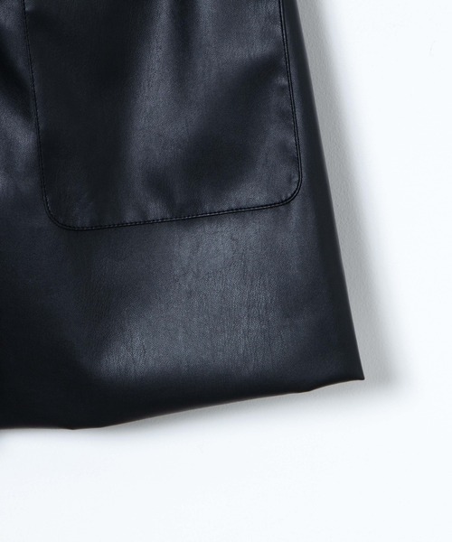 WEGO(ウィゴー)の「WEGO/フェイクレザーベスト(ベスト・レディース・ブラック・FREE)」の16枚目の写真