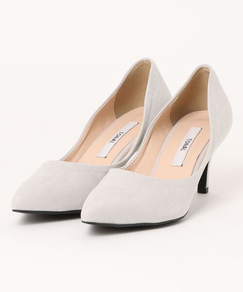 TONAL(トーナル)の「ポインテッドパンプス(パンプス・レディース・ベビーピンク/その他/ブラック/ライトグレー・M/L)」の3枚目の写真