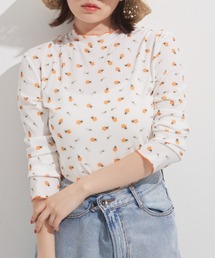 MERLOT | 小花柄メロートップス(Tシャツ/カットソー)