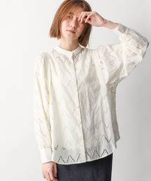 A part by | コットンレースブラウス　266862(シャツ/ブラウス)