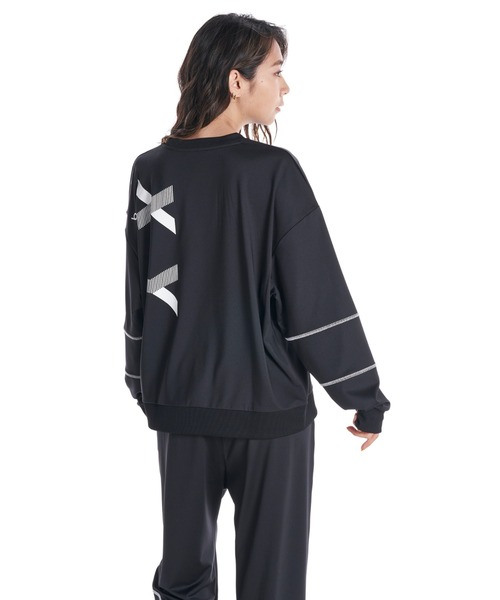 ROXY(ロキシー)の「COME WITH US PO/ロキシースウェットトレーナー(スウェット・レディース・ブラック/ブルー/ライトピンク・SMALL/MEDIUM/LARGE)」の4枚目の写真