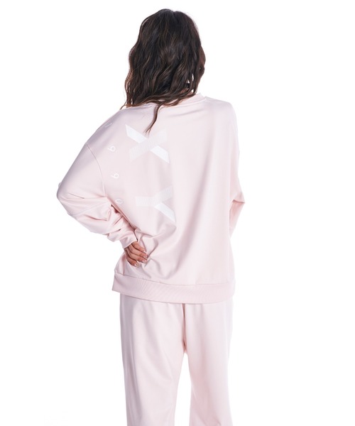 ROXY(ロキシー)の「COME WITH US PO/ロキシースウェットトレーナー(スウェット・レディース・ブラック/ブルー/ライトピンク・SMALL/MEDIUM/LARGE)」の6枚目の写真