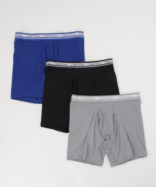 【Calvin Klein/カルバンクライン】ワンポイントロゴ ボクサーパンツ 3枚セット 【Calvin Klein/カルバンクライン】ワンポイントロゴ ボクサーパンツ 3枚セット