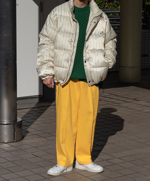 kutir（クティール）の「センタープレスストレートチノパンツ（チノパンツ・メンズ・ベージュ/イエロー/ブルー・SMALL/MEDIUM/LARGE）」の22枚目の写真