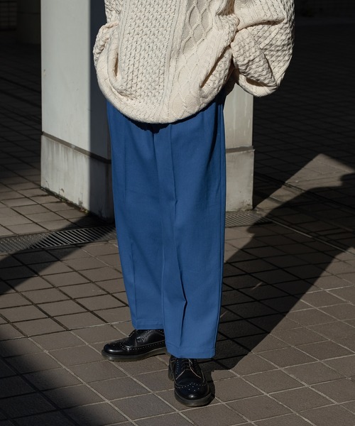 kutir（クティール）の「センタープレスストレートチノパンツ（チノパンツ・メンズ・ベージュ/イエロー/ブルー・SMALL/MEDIUM/LARGE）」の5枚目の写真