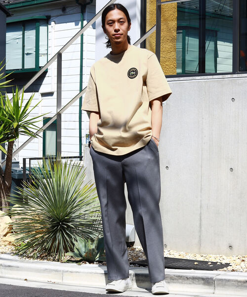 LACOSTE(ラコステ)の「LACOSTE × BEAMS / 別注 Short Sleeve T-Shirt(Tシャツ/カットソー・メンズ・ホワイト/ネイビー/ブラック/ベージュ・1/2/4/3/5)」の10枚目の写真
