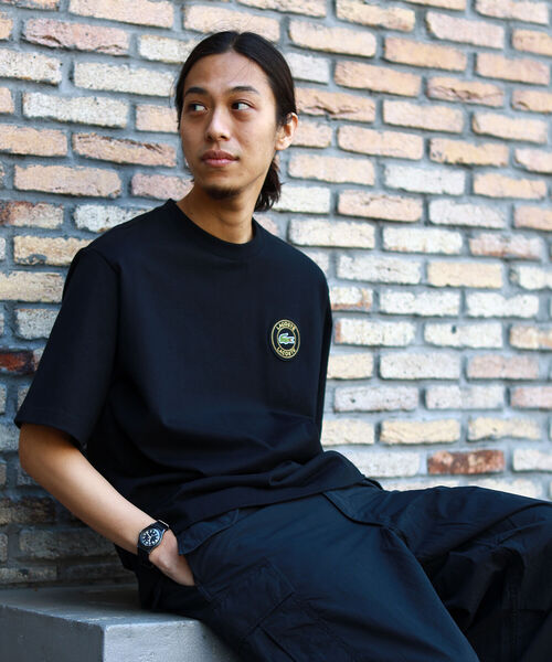 LACOSTE(ラコステ)の「LACOSTE × BEAMS / 別注 Short Sleeve T-Shirt(Tシャツ/カットソー・メンズ・ホワイト/ネイビー/ブラック/ベージュ・1/2/4/3/5)」の15枚目の写真