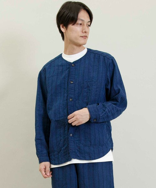 未使用 ジョンブル 千鳥格子 シャツジャケット L Johnbull メンズ