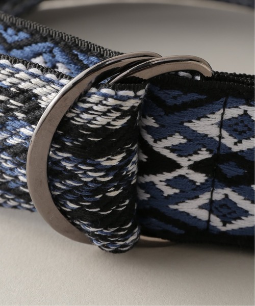 URU（ウル）の「【URU / ウル】FRINGE BELT（ベルト・メンズ・ブルー/アイボリー・FREE）」の7枚目の写真