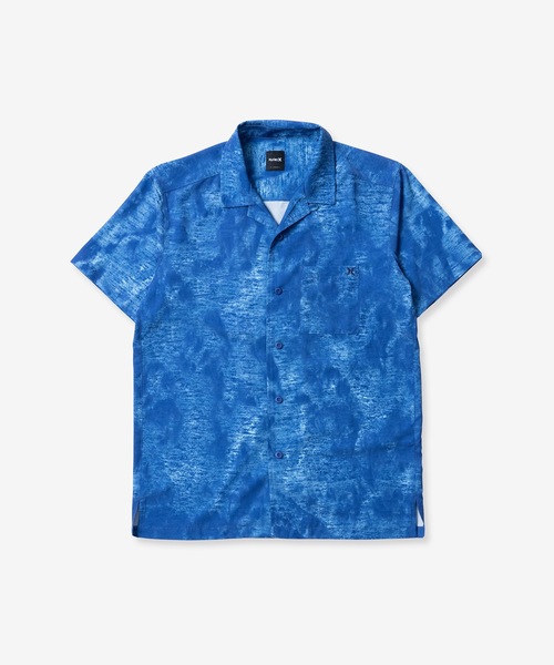 Hurley (ハーレー)の「M PHANTOM SHIRT PRINTED /ハーレー 水陸両用シャツ ファントム ストレッチ タイダイ(シャツ/ブラウス・メンズ・ブラック/ブルー・SMALL/MEDIUM/LARGE/X-LARGE)」の5枚目の写真