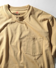 HANES(�w�C���Y)�̃A�����J���I���E�����爤����Ă���|�P�b�gT�V���c�I�yHanes�zBeefy POCKET T-SHIRT H5190 �r�[�t�B�[T�V���c(T�V���c/�J�b�g�\�[)