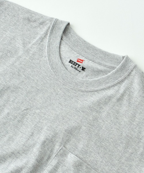 セール】アメリカ発！世界中から愛されているポケットTシャツ！【Hanes