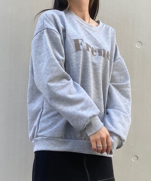 titty＆Co. PETIT（ティティアンドコープティ）の「【titty&Co.PETIT】Frenchスウェット（スウェット・レディース・ホワイト/グレー・FREE）」の10枚目の写真