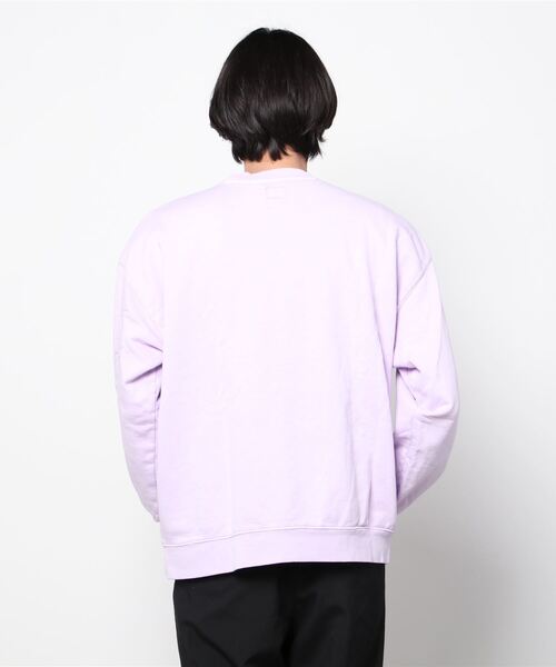 Levi's（リーバイス）の「LEVI'S(R) FRESH RED TAB スウェットシャツ NATURAL DYE VIOLET（スウェット・メンズ・ブルー・L/M/S/XL）」の3枚目の写真