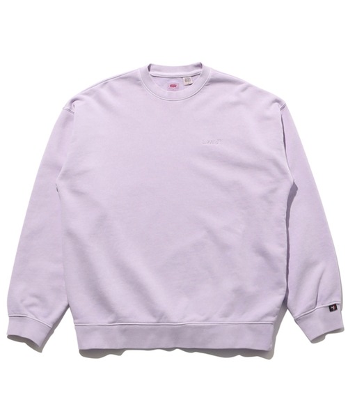 Levi's（リーバイス）の「LEVI'S(R) FRESH RED TAB スウェットシャツ NATURAL DYE VIOLET（スウェット・メンズ・ブルー・L/M/S/XL）」の10枚目の写真