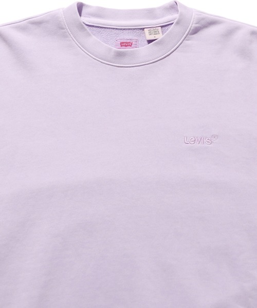 Levi's（リーバイス）の「LEVI'S(R) FRESH RED TAB スウェットシャツ NATURAL DYE VIOLET（スウェット・メンズ・ブルー・L/M/S/XL）」の12枚目の写真