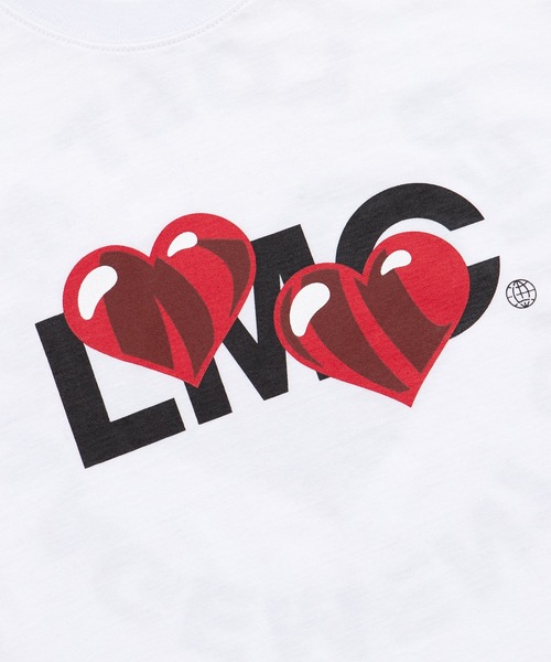 LMCの「【LMC】HEART OG TEE / エルエムシー ハート グラフィック Tシャツ(Tシャツ/カットソー・メンズ・ブラック/ホワイト/レッド・X-LARGE/LARGE/SMALL/MEDIUM)」の8枚目の写真