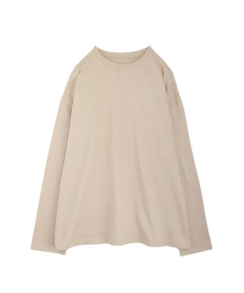 AMAIL（アマイル）の「Ethic cotton daily cloth（Tシャツ/カットソー・レディース・ホワイト/ベージュ/ピンク・FREE）」の13枚目の写真