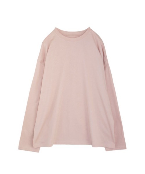 AMAIL（アマイル）の「Ethic cotton daily cloth（Tシャツ/カットソー・レディース・ホワイト/ベージュ/ピンク・FREE）」の14枚目の写真