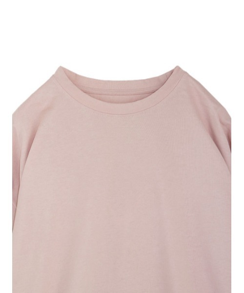 AMAIL（アマイル）の「Ethic cotton daily cloth（Tシャツ/カットソー・レディース・ホワイト/ベージュ/ピンク・FREE）」の16枚目の写真