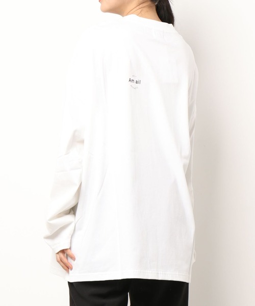 AMAIL（アマイル）の「Ethic cotton daily cloth（Tシャツ/カットソー・レディース・ホワイト/ベージュ/ピンク・FREE）」の21枚目の写真