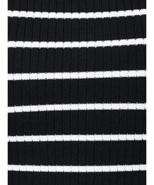 GYDA（ジェイダ）の「アメリカンスリーブタイトニットトップス（タンクトップ・レディース・ブラック/オフホワイト・FREE）」の21枚目の写真