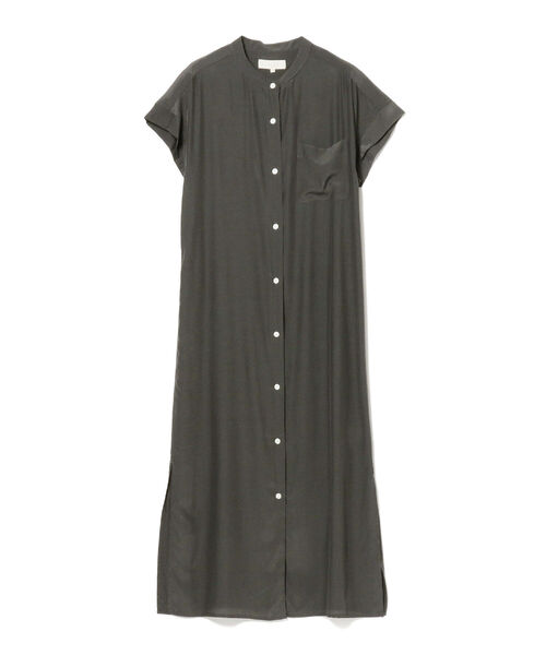 B:MING by BEAMS(ビーミングバイビームス)の「B:MING by BEAMS / バンドカラー シャツ ワンピース(シャツワンピース・レディース・スミクロ/ミント/オフホワイト・SMALL/MEDIUM)」の14枚目の写真