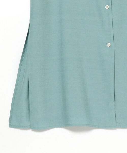 B:MING by BEAMS(ビーミングバイビームス)の「B:MING by BEAMS / バンドカラー シャツ ワンピース(シャツワンピース・レディース・スミクロ/ミント/オフホワイト・SMALL/MEDIUM)」の20枚目の写真